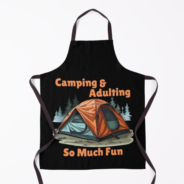 Item preview, Camping & Adulting designed and sold by RiadMannan.