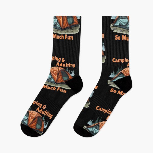 Item preview, Camping & Adulting designed and sold by RiadMannan.