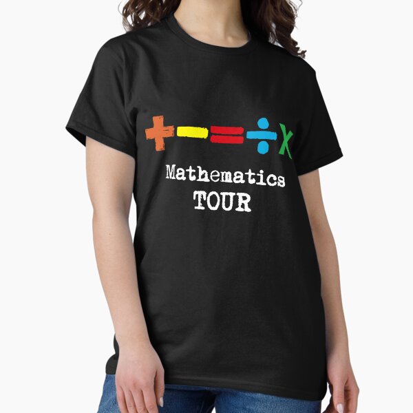 Vista previa del artículo con la obra «El Tour de las Matemáticas, blanco», diseñado y vendido por Nici03.