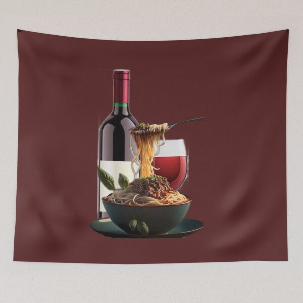 Item preview,  ITS OK TO WINE WHEN THE FOOD IS FINE LIKE NOODLES designed and sold by THE AMERICAN TEEVANGELIST.