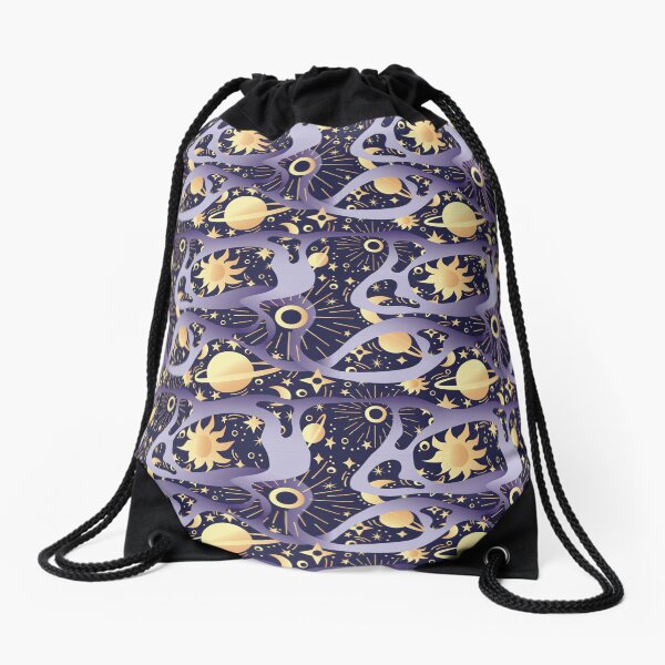 Item preview, Majestic Space Purple and Gold Galaxy Design designed and sold by Dr3amsInInk.