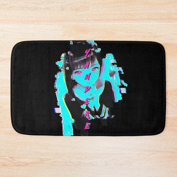 Item preview, Yandere Anime Girl Aesthetic Edit #2 Cold Blue designed and sold by MikaseSan.