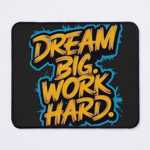 Item preview, dream big work hard  designed and sold by metebf.