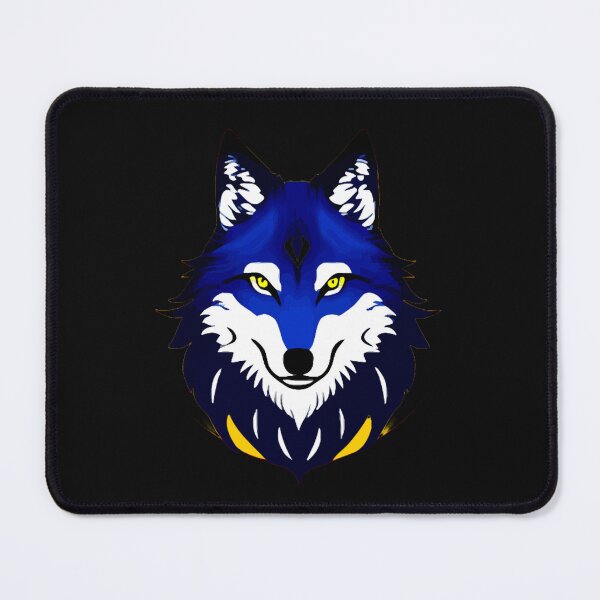Item preview, Mystic Flame: The Blue Wolf Totem designed and sold by Highlandkings.