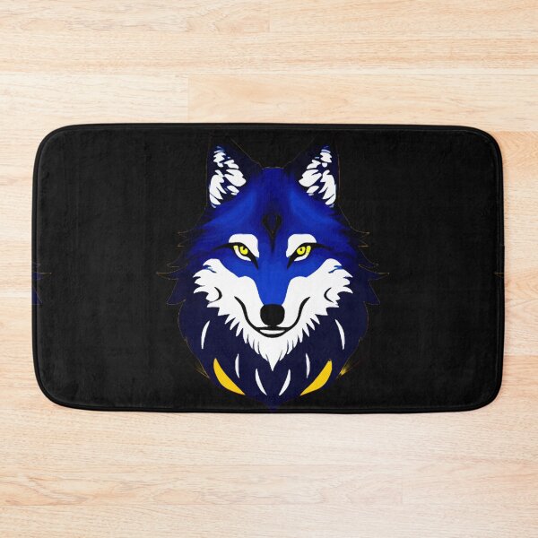 Item preview, Mystic Flame: The Blue Wolf Totem designed and sold by Highlandkings.
