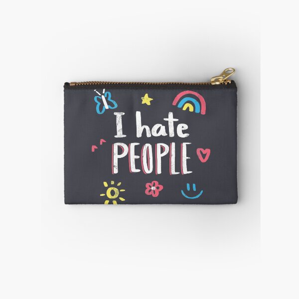 Item preview, I hate people designed and sold by Paula García T-Shirts.