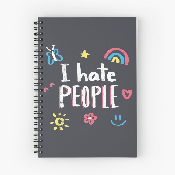 Item preview, I hate people designed and sold by Paula García T-Shirts.