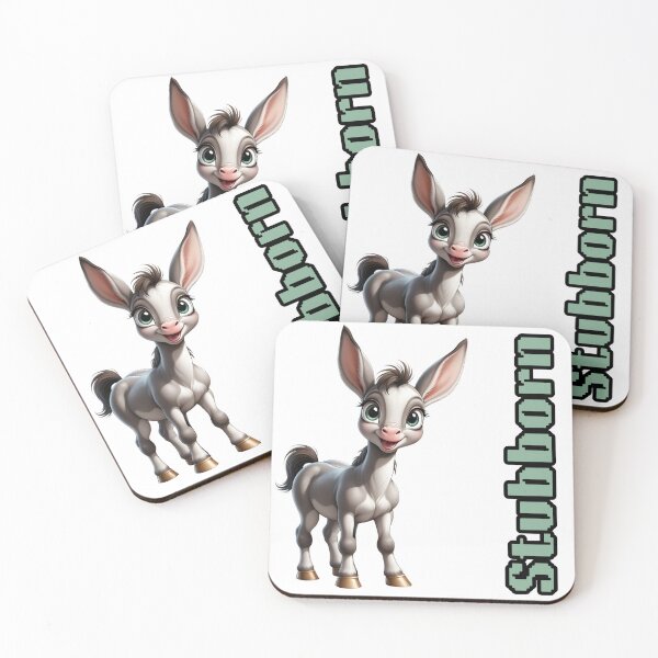 Item preview, Adorable stubborn donkey designed and sold by DesignsbyVelvet.