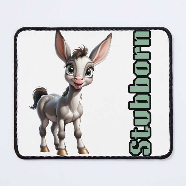 Item preview, Adorable stubborn donkey designed and sold by DesignsbyVelvet.