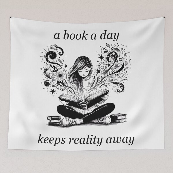 Item preview, Escape from reality - A book a day designed and sold by AstroAppa.