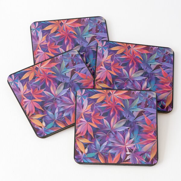 Item preview, Pretty Pot Leaf - Cannabis Marijuana Weed Art - Colorful Stoner Design designed and sold by CannaCreative.