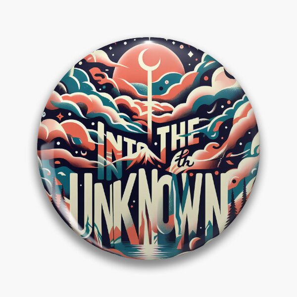 Item preview, Into the Unknown, typography designed and sold by maxmaj.