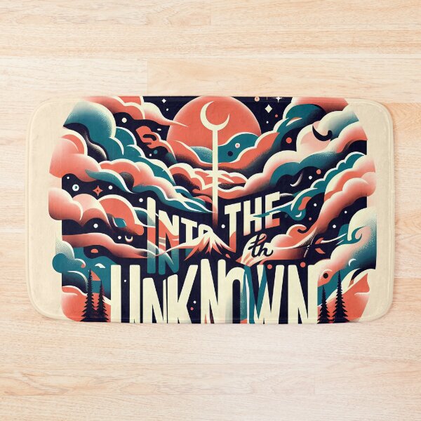 Item preview, Into the Unknown, typography designed and sold by maxmaj.
