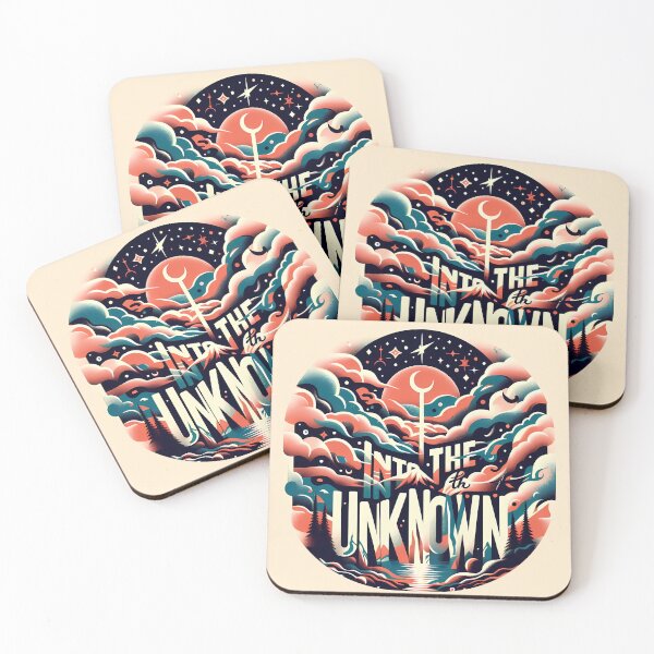 Item preview, Into the Unknown, typography designed and sold by maxmaj.