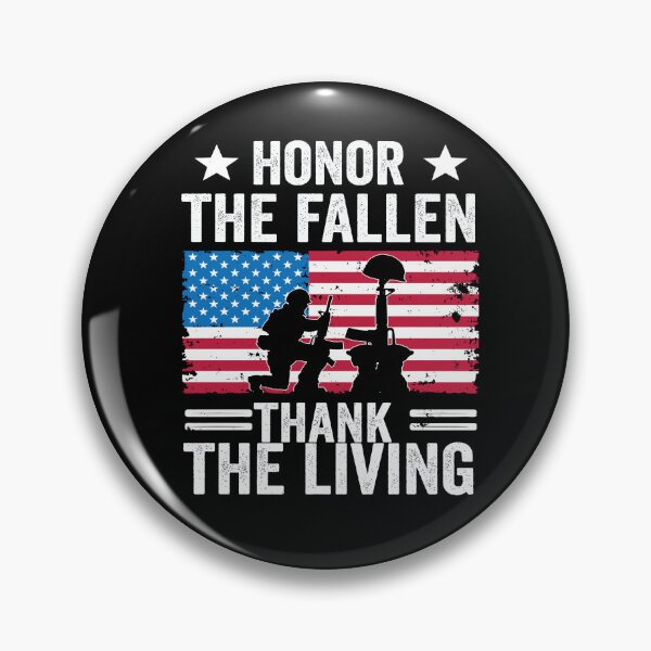Item preview, Honor The Fallen Thank The Living Memorial Day Patriotic designed and sold by BOUCHERIT amine.