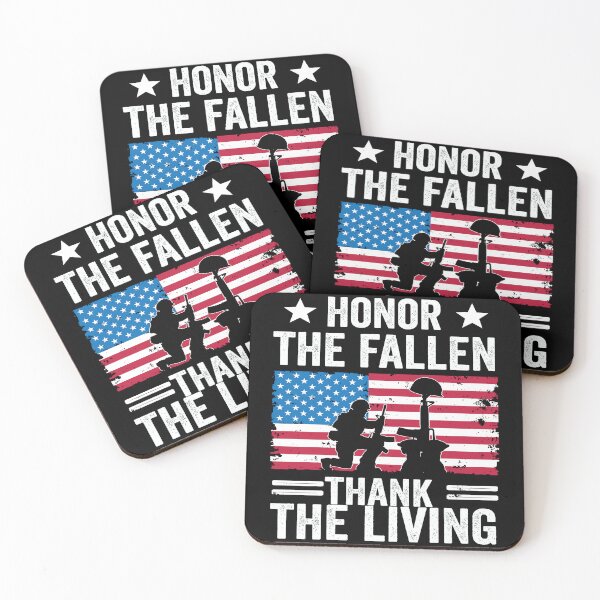 Item preview, Honor The Fallen Thank The Living Memorial Day Patriotic designed and sold by BOUCHERIT amine.