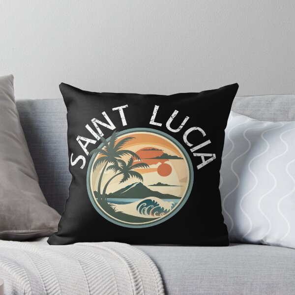 Item preview, Saint Lucia (with White Lettering) designed and sold by VelvetRoom.