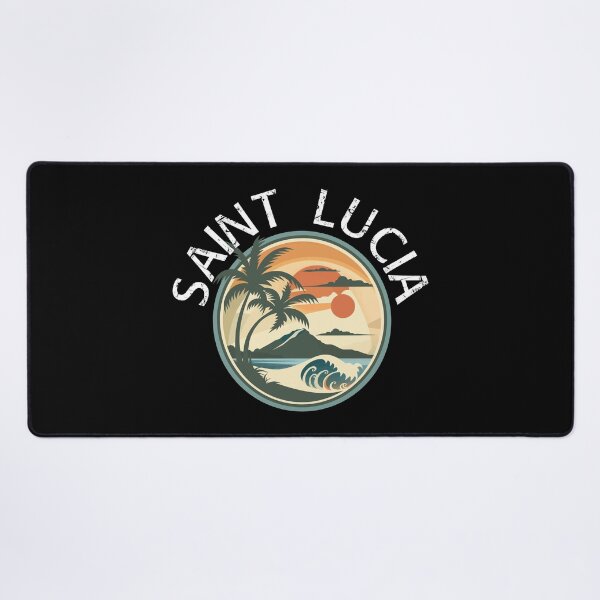 Item preview, Saint Lucia (with White Lettering) designed and sold by VelvetRoom.