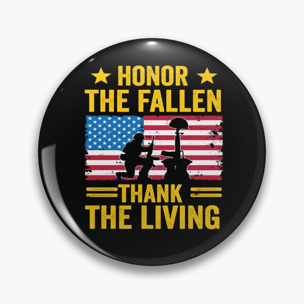 Item preview, Honor The Fallen Thank The Living Memorial Day Patriotic designed and sold by BOUCHERIT amine.