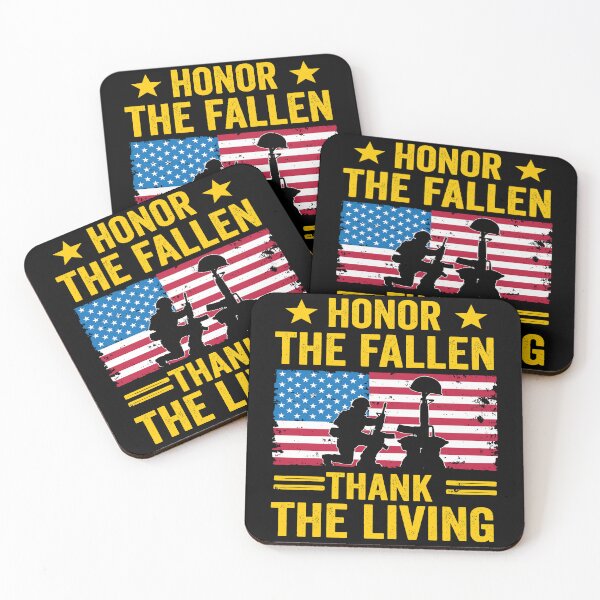 Item preview, Honor The Fallen Thank The Living Memorial Day Patriotic designed and sold by BOUCHERIT amine.