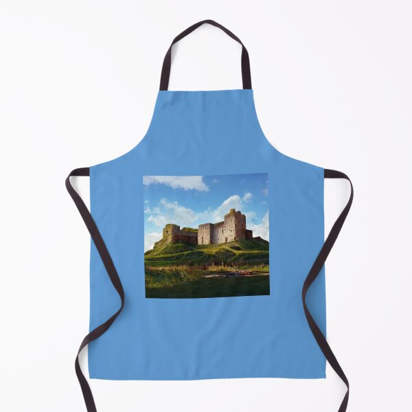 Item preview, Fantasy Castle Painting Overlooking Grass Embankment designed and sold by ZGigerBarker.