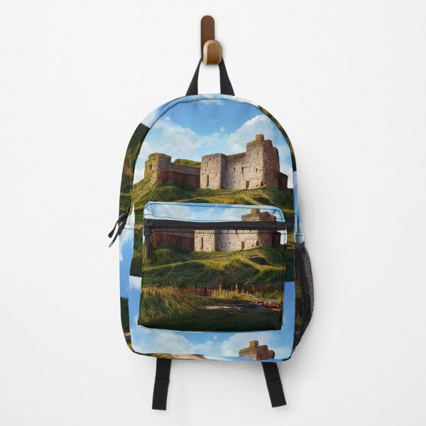 Item preview, Fantasy Castle Painting Overlooking Grass Embankment designed and sold by ZGigerBarker.
