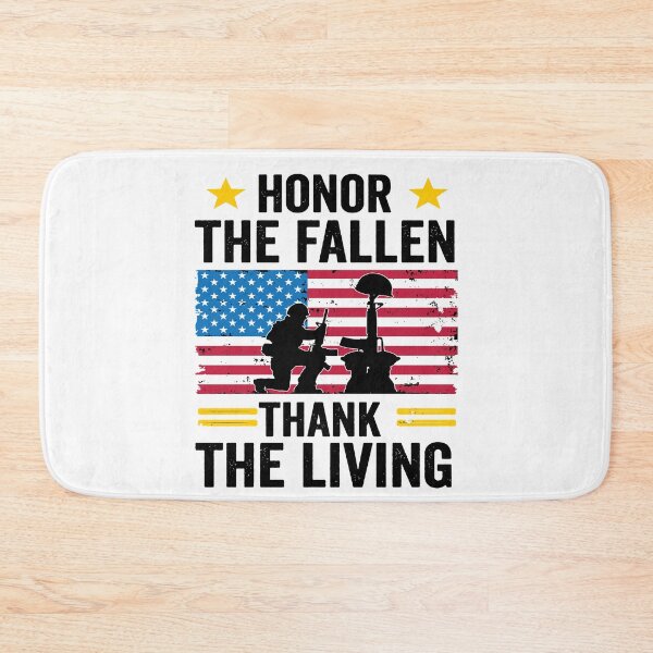 Item preview, Honor The Fallen Thank The Living Memorial Day Patriotic designed and sold by BOUCHERIT amine.