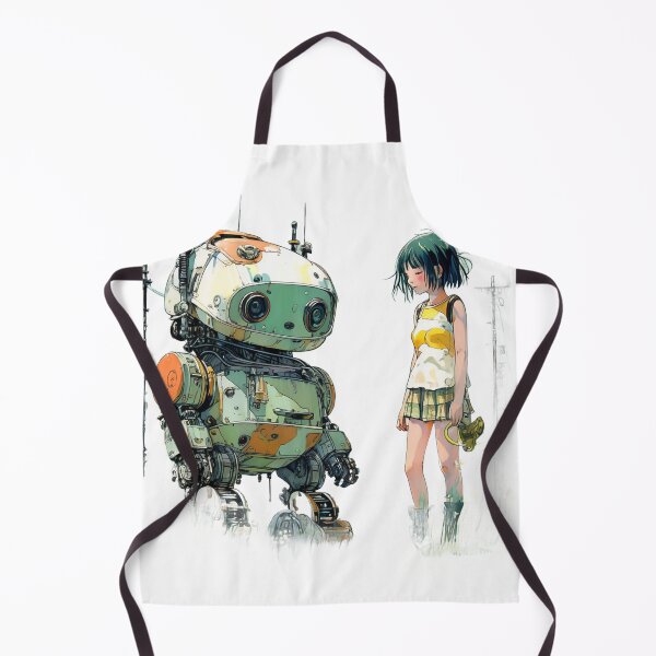 Item preview, Robot meeting a kid in nothingness designed and sold by primetimereign.