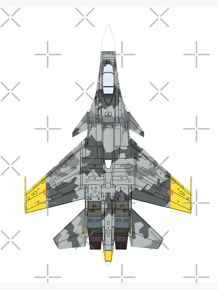 Ace Combat Yellow Squadron Su-37 Terminator S