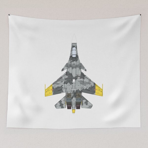 Item preview, Ace Combat Yellow Squadron Su-37 Terminator S designed and sold by StreetArtiist.