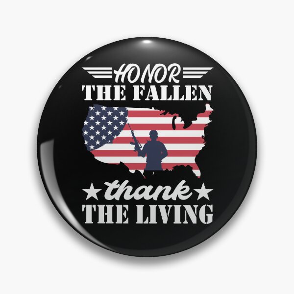 Item preview, Honor The Fallen Thank The Living Memorial Day Patriotic designed and sold by BOUCHERIT amine.