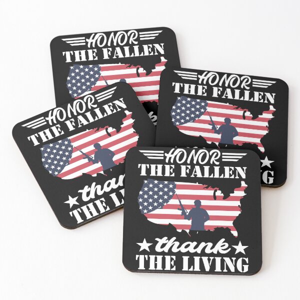 Item preview, Honor The Fallen Thank The Living Memorial Day Patriotic designed and sold by BOUCHERIT amine.