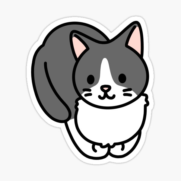 Aperçu de l'œuvre Chat de smoking créée et vendue par littlemandyart.