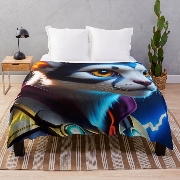 Aperçu de l'œuvre Animal super-héros extraterrestre avec puissance de foudre créée et vendue par TheArtOfPat.