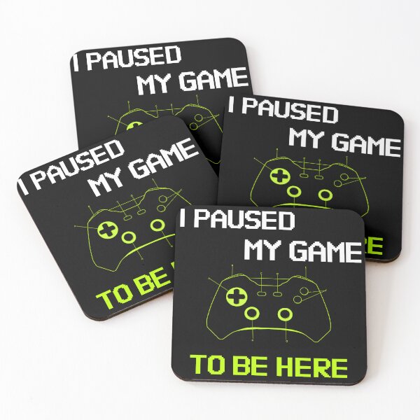 Item preview, I Paused My Game designed and sold by Gubgubsdesigns.