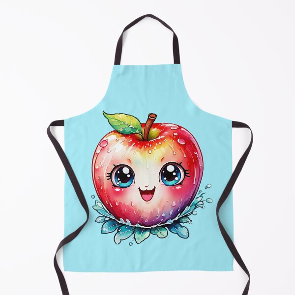 Item preview, happy apple designed and sold by Cosmicreations1.