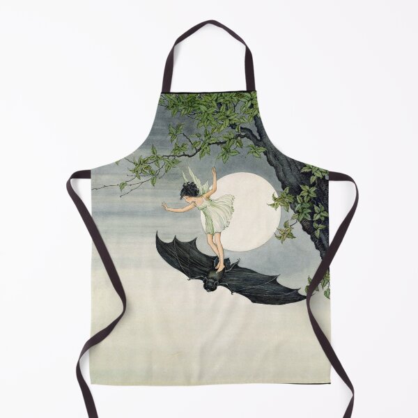 Item preview, Little Fairy Girl Riding a Bat #2 - Ida Rentoul Outhwaite designed and sold by forgottenbeauty.