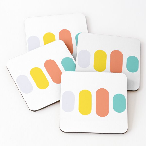 Item preview, Dance of Colors Vibrant and Stylish Rectangular Design designed and sold by Trend-Dify.