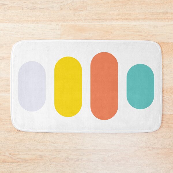 Item preview, Dance of Colors Vibrant and Stylish Rectangular Design designed and sold by Trend-Dify.