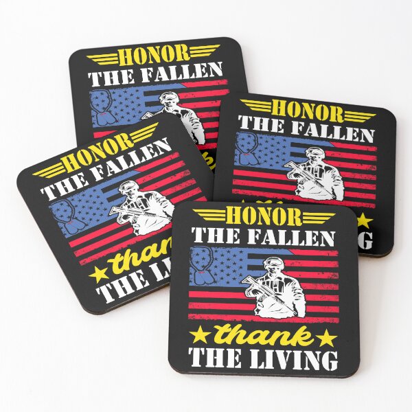 Item preview, Honor The Fallen Thank The Living Memorial Day Patriotic designed and sold by BOUCHERIT amine.