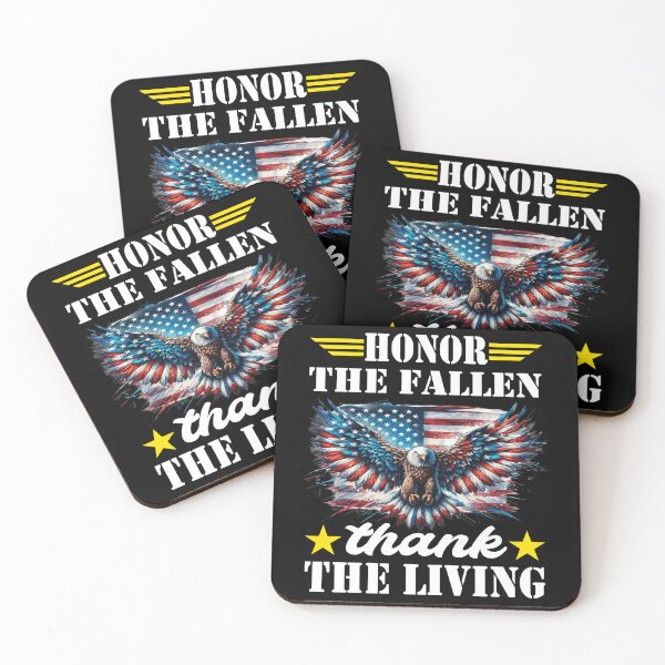 Item preview, Honor The Fallen Thank The Living Memorial Day Patriotic designed and sold by BOUCHERIT amine.