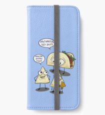 Whatcha taco bout- Funny food pun iPhone Wallet/Case/Skin