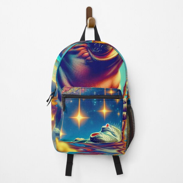 Item preview, Surreal Hippopotamus with Ladder and Star designed and sold by 0penvimark.