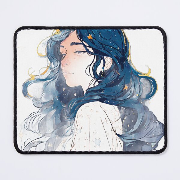 Item preview, A priestess of the night with a starry aura designed and sold by primetimereign.