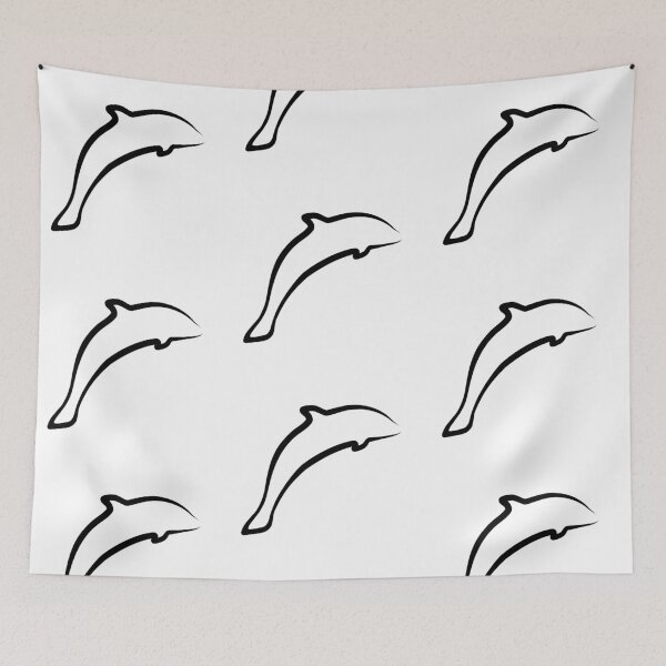 Item preview, 2D Dolphin Illustration - Patterns designed and sold by OG-Graphics.