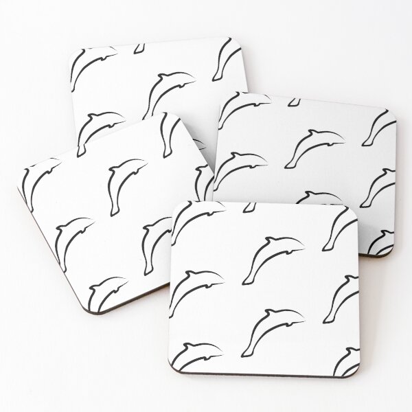 Artikelvorschau, 2D Delphin Illustration - Muster entworfen und verkauft von OG-Graphics.