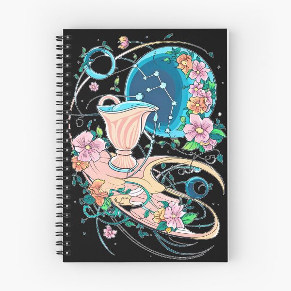 Item preview, Aquarius Astrology. Moon in Aquarius, Zodiac sign, Aquarius symbol designed and sold by ZodiacWonders.