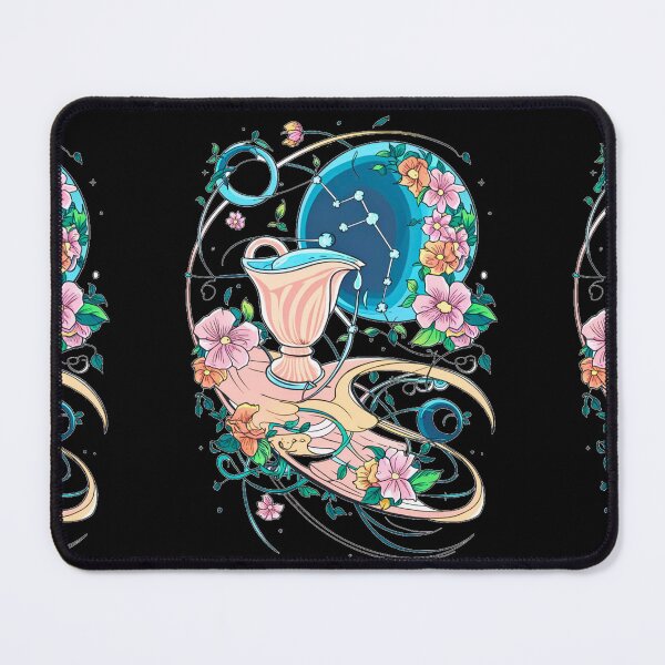 Item preview, Aquarius Astrology. Moon in Aquarius, Zodiac sign, Aquarius symbol designed and sold by ZodiacWonders.