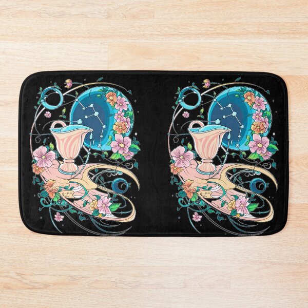 Item preview, Aquarius Astrology. Moon in Aquarius, Zodiac sign, Aquarius symbol designed and sold by ZodiacWonders.
