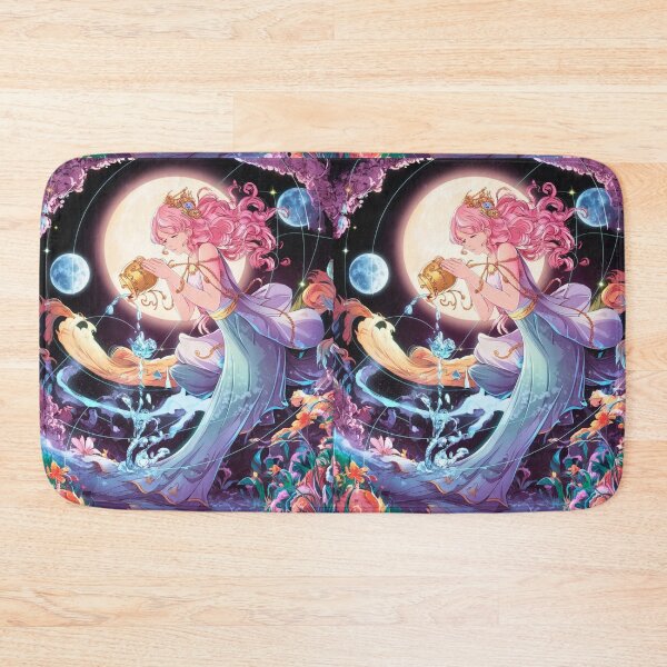 Aperçu de l'œuvre Astrologie du Verseau. Lune en Verseau, Signe du zodiaque, Symbole du Verseau créée et vendue par ZodiacWonders.